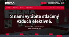 Desktop Screenshot of kompresorypema.cz